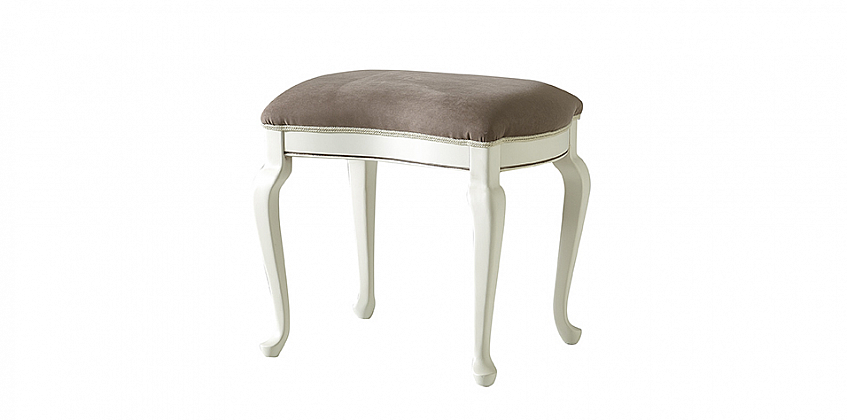 Σκαμπό πατίνα NOSTALGIA antique white (NOST2) Σκαμπό πατίνα NOSTALGIA antique white (NOST2)