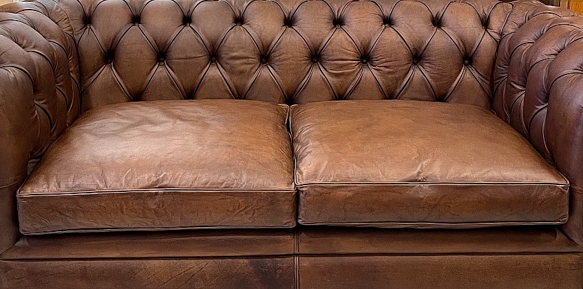 Chesterfield Gymnasium 240 cm light brown matt Chesterfield Gymnasium 240 cm light brown matt