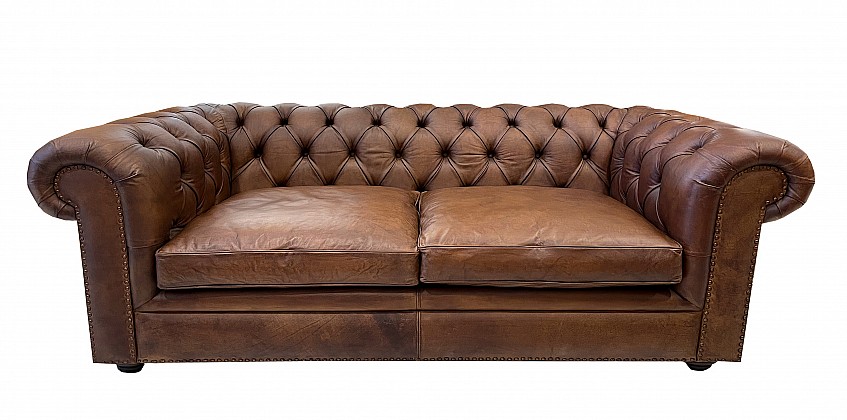 Chesterfield Gymnasium 240 cm light brown matt Chesterfield Gymnasium 240 cm light brown matt
