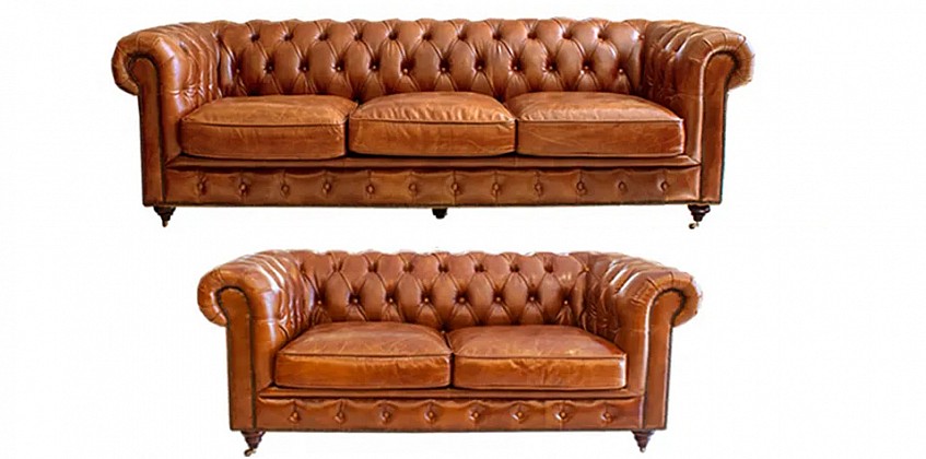 Σετ Chesterfield καναπέδες 3.5θέσιος + 2.5θέσιος (0092,0093) Σετ Chesterfield καναπέδες 3.5θέσιος + 2.5θέσιος (0092,0093)