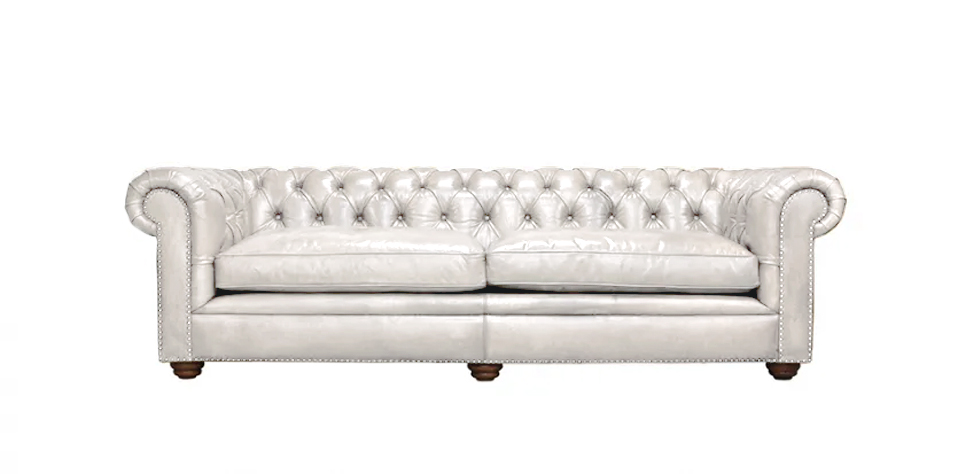 Gymnasium Chesterfield καναπές 240 cm Dirty white