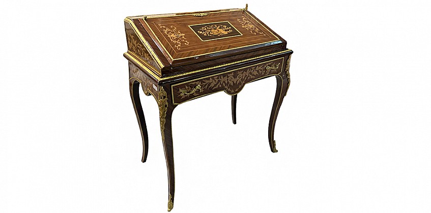 Σεκρετέρ μαρκιτερί (1004) stock ΣΕΚΡΕΤΕΡ ΚΛΑΣΙΚΑ LOUIS XV Σεκρετέρ μαρκιτερί (1004) stock ΣΕΚΡΕΤΕΡ ΚΛΑΣΙΚΑ LOUIS XV