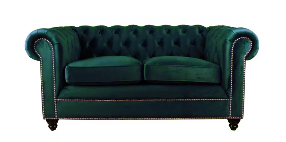 Διθέσιος καναπές βελούδο (FOR2)