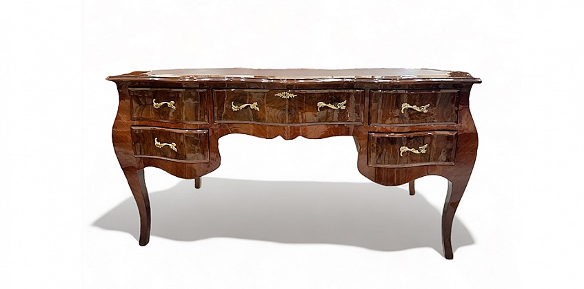Γραφείο King size προεδρικό κλασικό Louis XV (0011)