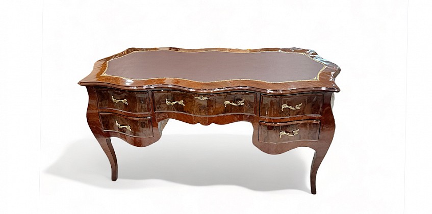 Γραφείο King size προεδρικό κλασικό Louis XV (0011)