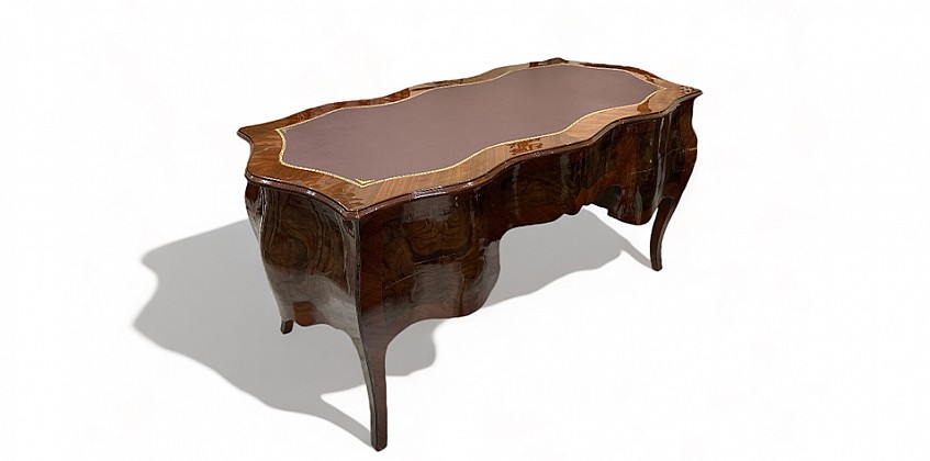 Γραφείο King size προεδρικό κλασικό Louis XV (0011)