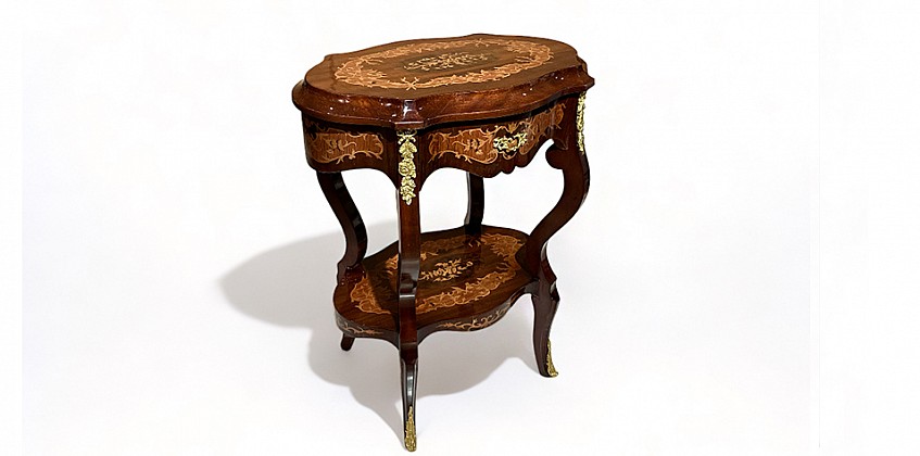 Χειροποίητο Τραπεζάκι Louis XV "Toad" (1088) Χειροποίητο Τραπεζάκι Louis XV "Toad" (1088)