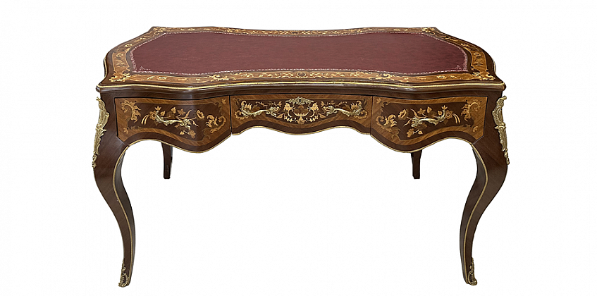 Γραφείο κλασικό Louis XV (B09B)