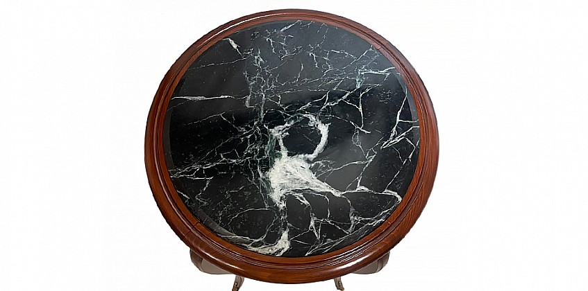 Louis XV Τραπεζάκι κλασικό με μάρμαρο (1506) Louis XV Τραπεζάκι κλασικό με μάρμαρο (1506)