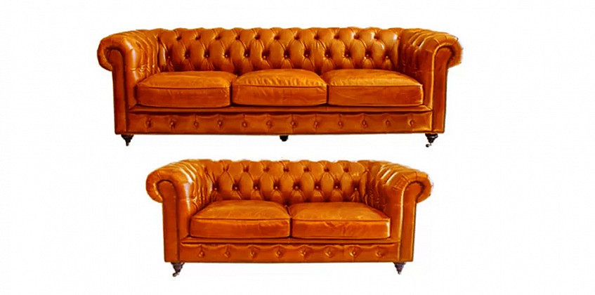 Σετ Chesterfield καναπέδες 3.5θέσιος + 2.5θέσιος (GD192,GD193) Σετ Chesterfield καναπέδες 3.5θέσιος + 2.5θέσιος (GD192,GD193)