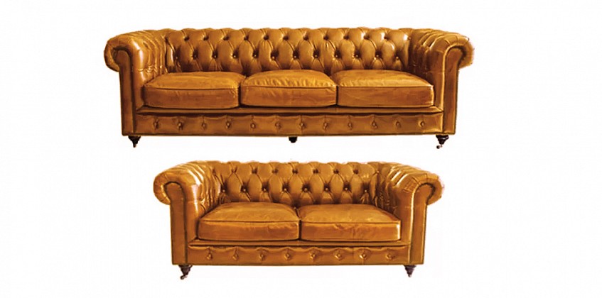 Σετ Chesterfield καναπέδες 3.5θέσιος + 2.5θέσιος (GD992,GD993) Σετ Chesterfield καναπέδες 3.5θέσιος + 2.5θέσιος (GD992,GD993)