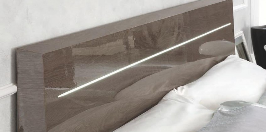 Κρεβάτι ημίδιπλο γκρι Platinum (PLA14) Κρεβάτι ημίδιπλο γκρι Platinum (PLA14)