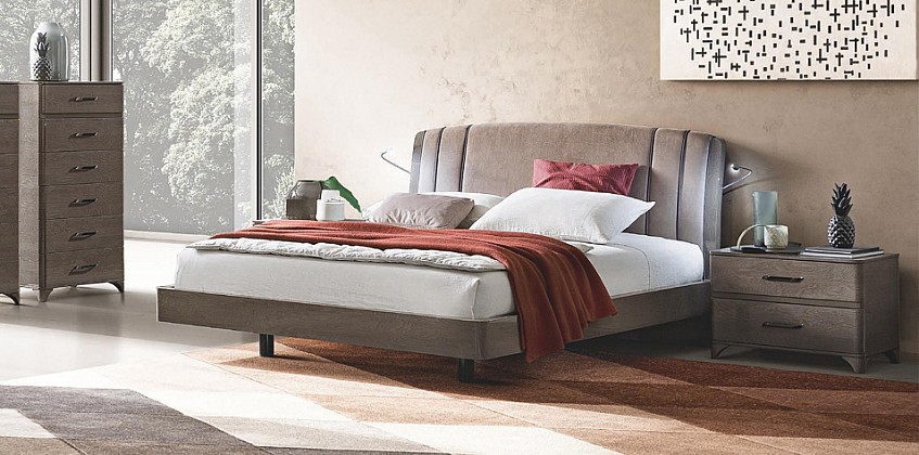 Κρεβάτι υπέρδιπλο με αποθήκευση μοντέρνο TRENDY (TRENA18)  ΚΡΕΒΑΤΙ
