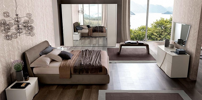 Κρεβάτι διπλό υφασμάτινο Ιταλίας (KLEO) (160Χ200) Κρεβάτι διπλό υφασμάτινο Ιταλίας (KLEO) (160Χ200)