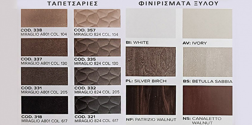 Καρέκλα τραπεζαρίας με ύφασμα γκρι (ROGS)