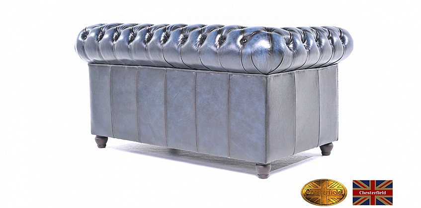 Γνήσιος δερμάτινος καναπές Chesterfield διθέσιος (BBS2) Γνήσιος δερμάτινος καναπές Chesterfield διθέσιος (BBS2)