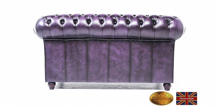 Γνήσιος δερμάτινος καναπές Chesterfield διθέσιος (BPU2) Γνήσιος δερμάτινος καναπές Chesterfield διθέσιος (BPU2)