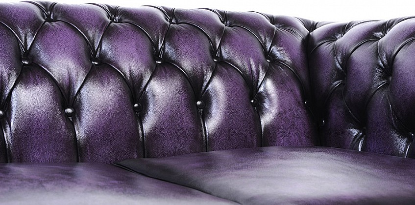 Γνήσιος δερμάτινος καναπές Chesterfield διθέσιος (BPU2) Γνήσιος δερμάτινος καναπές Chesterfield διθέσιος (BPU2)