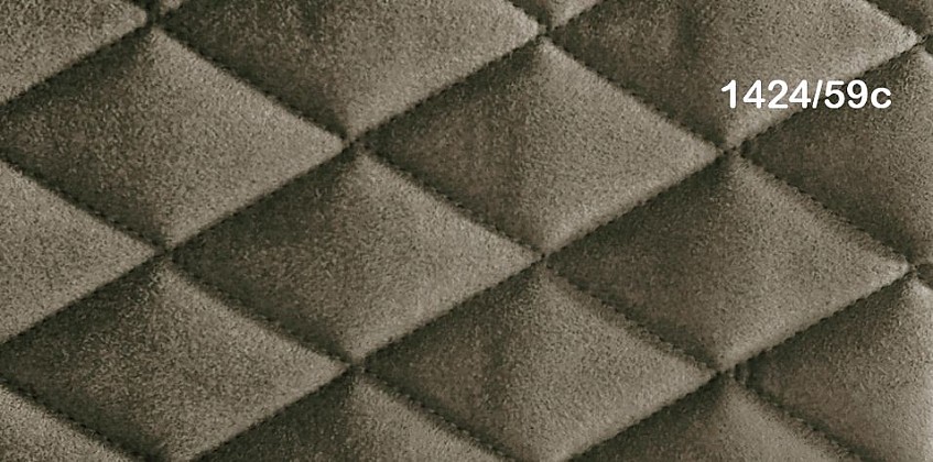 Ύφασμα ταπετσαρίας καπιτονέ eco-nabuck (ROMBI-C)