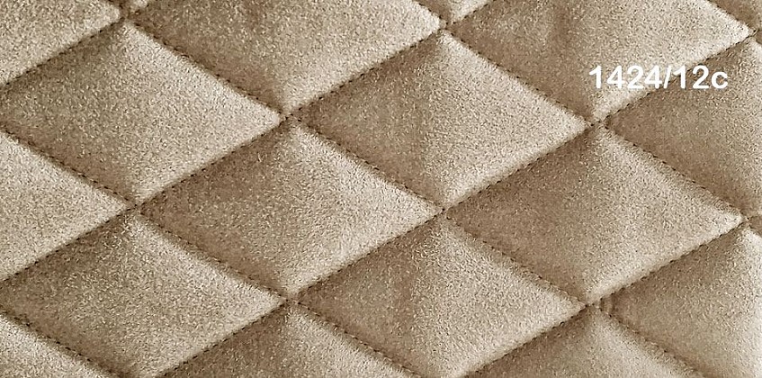Ύφασμα ταπετσαρίας καπιτονέ eco-nabuck (ROMBI-C)