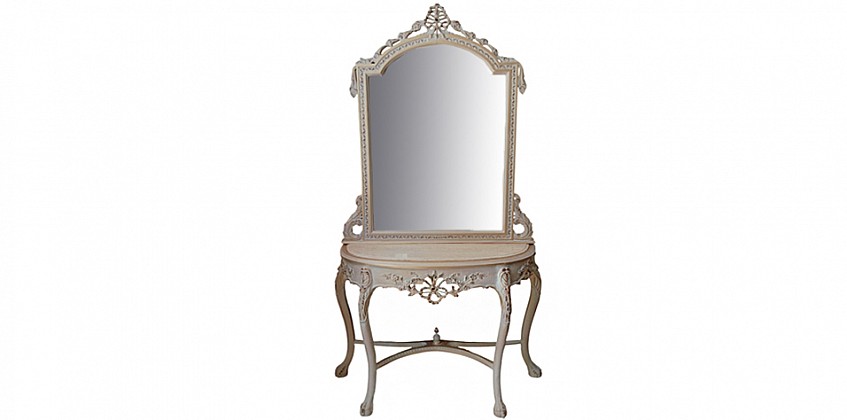 Ροκοκό κονσόλα με Σκαλίσματα & Πατίνα (0002) Louis XV Style Ροκοκό κονσόλα με Σκαλίσματα & Πατίνα (0002) Louis XV Style