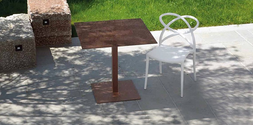 Τραπέζι εστίασης τετράγωνο 60X60X72Y (1962/1706)