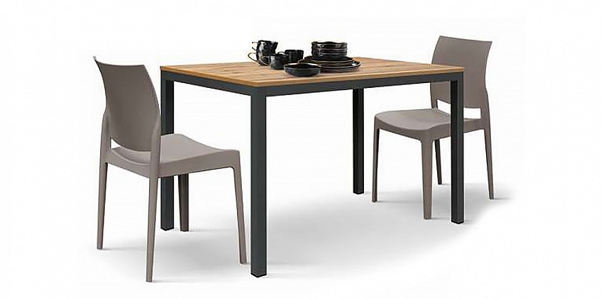 Τραπέζι εστίασης μεταλλικό 110X68X75Y (2099) Τραπέζι εστίασης μεταλλικό 110X68X75Y (2099)