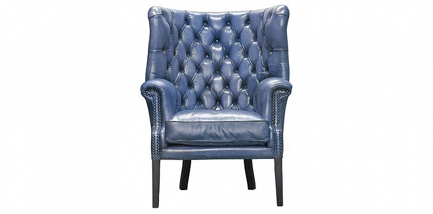 Churchill clubchair blue