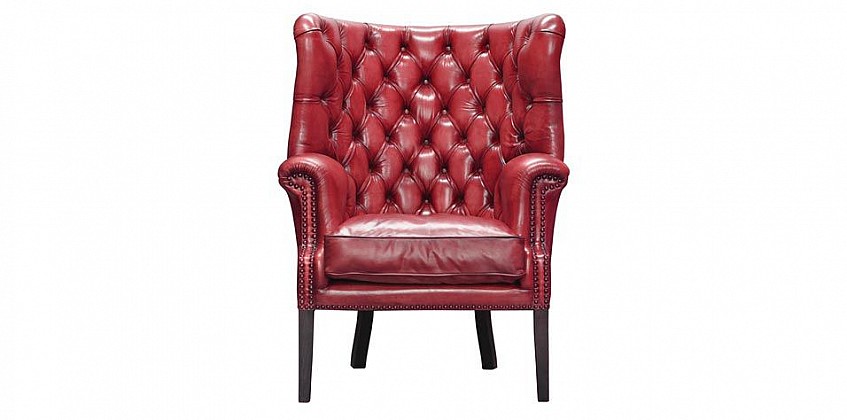 Churchill clubchair red Churchill clubchair red