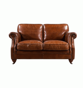 Διθέσιος δερμάτινος καναπές (3082)