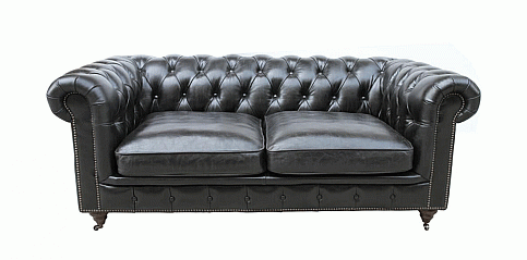 Διθέσιος καναπές σε γνήσιο δέρμα (092M)