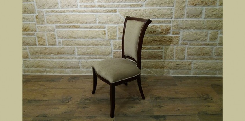 Καρέκλα τραπεζαρίας με βελούδινο ύφασμα (B247)
