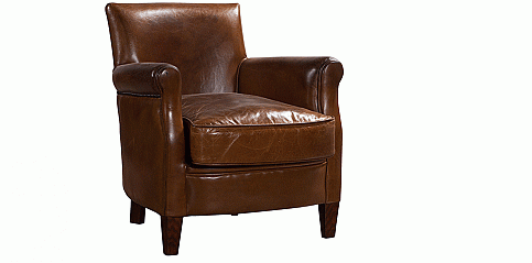 Πολυθρονάκι σε δέρμα Buffalo (2063)