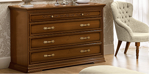 Συρταριέρα δωματίου καρυδιά (TORRIANI NOCE) Συρταριέρα δωματίου καρυδιά (TORRIANI NOCE)