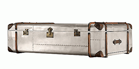 Τραπέζι σαλονιού – μπαούλο σε αλουμίνιο (1129)