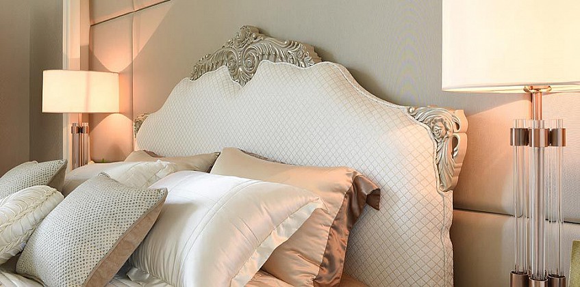 Κρεβάτι ξυλόγλυπτο shabby chic (101S) (150Χ200) Κρεβάτι ξυλόγλυπτο shabby chic (101S) (150Χ200)