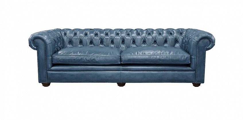 Gymnasium sofa 240 cm Blue ΣΑΛΟΝΙΑ ΓΡΑΦΕΙΟΥ ΔΕΡΜΑΤΙΝΑ
