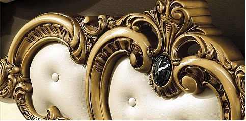 Κρεβάτι king size Ιταλίας BAROCCO (BGO3) (197Χ200)