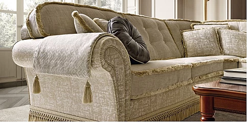 Πολυτελής γωνιακός καναπές (DECO)