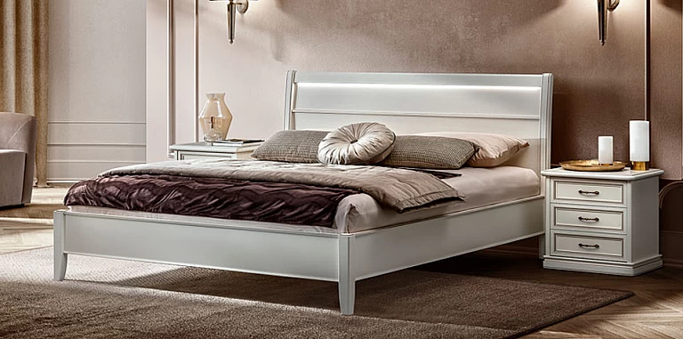 Κρεβάτι υπέρδιπλο πατίνα με αποθηκευτικό χώρο GIOTTO (DONES2) ΚΡΕΒΑΤΙ