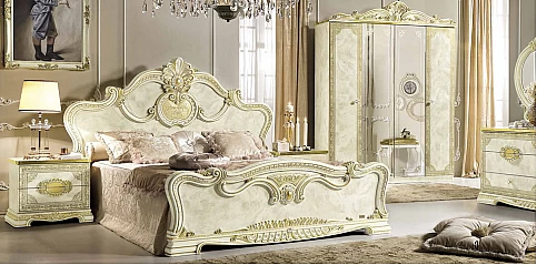 Κρεβάτι king size Ιταλίας LEONARDO (LEO97)