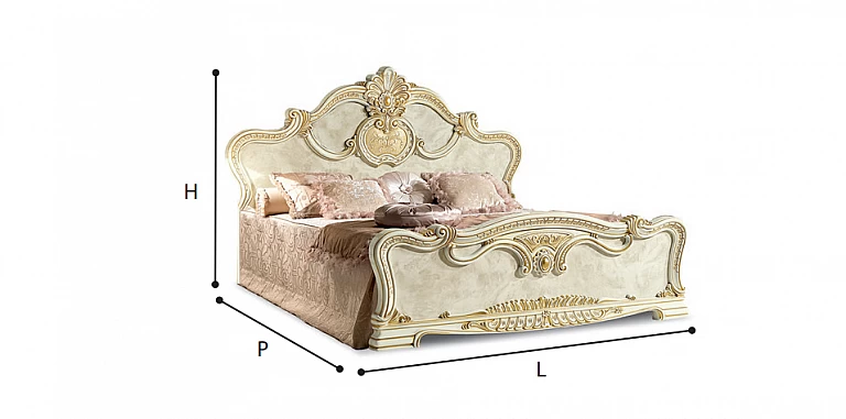Κρεβάτι king size Ιταλίας LEONARDO (LEO97) ΚΡΕΒΑΤΙ Κρεβάτι king size Ιταλίας LEONARDO (LEO97) ΚΡΕΒΑΤΙ