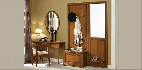 Έπιπλο εισόδου NOSTALGIA σε φινίρισμα καρυδιάς (NOST6)