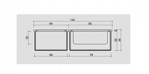 Έπιπλο εισόδου NOSTALGIA σε φινίρισμα καρυδιάς (NOST8)