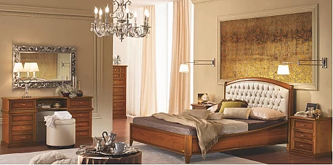 Συρταριέρα ψηλή Ιταλική NOSTALGIA καρυδί (NOST2)