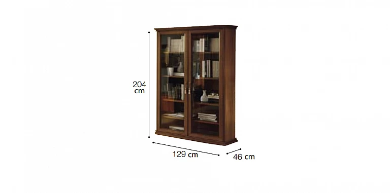 Βιβλιοθήκη Ιταλίας NOSTALGIA καρυδί (NOST) ΒΙΒΛΙΟΘΗΚΗ Βιβλιοθήκη Ιταλίας NOSTALGIA καρυδί (NOST) ΒΙΒΛΙΟΘΗΚΗ