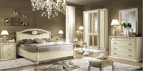 Σετ κρεβατοκάμαρας πατίνα (112LET) (160Χ200)