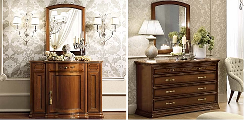 Καθρέφτης με χαρακτική ξύλου TORRIANI (TORI1)