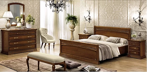 Ταμπουρέ TORRIANI σε φινίρισμα καρυδιάς (TORI)