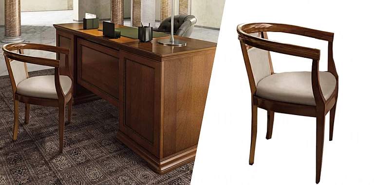 Πολυθρόνα TORRIANI σε φινίρισμα καρυδιάς (TORK2) ΠΟΛΥΘΡΟΝΑ